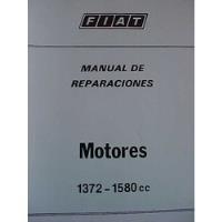 Manual Reparaciones Motor Fiat Tipo 1.4 & 1.6 Uno Regatta segunda mano  Argentina