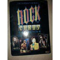 Usado, Album De Figuritas Rock Cards - Maiden - Motley - Poison - 4 segunda mano  Argentina