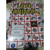 Juego De Mesa Loto Bingo Animal, usado segunda mano  Argentina