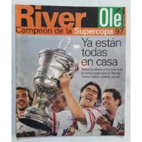 Revista Ole - River Plate Campeòn Supercopa 1997 Fs segunda mano  Argentina