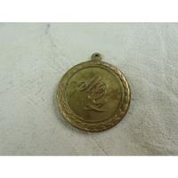 Medalla De Bronce Iniciales Mg - 3 X 1,5mm, usado segunda mano  Argentina