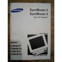 Syncmaster 2 Syncmaster 3 Users Manual (27) segunda mano  Argentina
