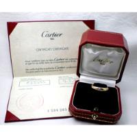 Anillo Cartier De Oro 18 Kt Y Brillantes, usado segunda mano  Argentina