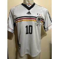Camiseta Alemania Francia 1998 Hassler #10 M - L segunda mano  Argentina