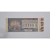 Billete Lotería Antiguo 1969 segunda mano  Argentina
