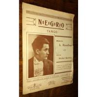 Usado, Partitura Negro Tango - Solño Y Mondino - Perrotti segunda mano  Argentina