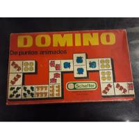 Antiguo Domino De Punto Animados Scheffer De Madera, usado segunda mano  Argentina