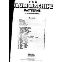 260 Drum Machines Patterns Rene Bardett segunda mano  Argentina