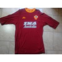Camiseta Roma #18 Batistuta 2002 - Talle L - Importada Orig. segunda mano  Argentina