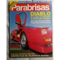 Revista Parabrisas Test Chevrolet Monza Peugeot 605 - Dic 92 segunda mano  Argentina