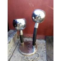 Antigua Lámpara Retro Esferas Bochas 22,3 Diam. X 45,5 Alto segunda mano  Argentina