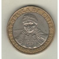 Chile Moneda Bimetálica 100 Pesos Año 2010 - Km 236  segunda mano  Argentina
