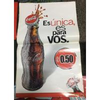 Coca-cola -afiche-disfruta Coca-cola- segunda mano  Argentina