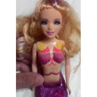 Usado, Sirena Barbie Hermosa Alto 23 Cm-muy Vistosa -unica-bella-¡ segunda mano  Argentina